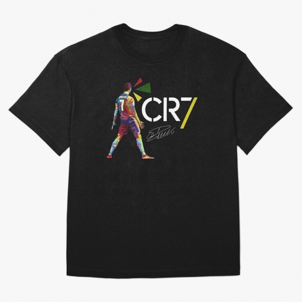 Cr7 Cristiano Ronaldo Signature Oversized T-Shirt Carry National Pride through FIFA World Cup 2026 USA Canada Mexico Spirit, Driven by Spain, Neymar, Haaland and Cristiano Ronaldo, Stadium Memories, Football Loyalty, International Chants and