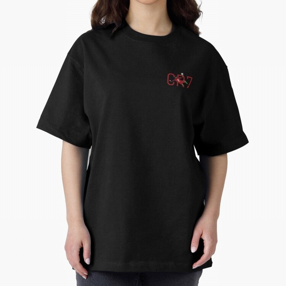 Ronaldo Oversized T-Shirt Bring Champion Energy into the FIFA World Cup 2026 Journey through Mbappe and Neymar Highlights, Spain Pride, Supporter Pride, Iconic Celebrations, Legendary Names and Global Match Day Energy; Ideal for Passionate Fans Who