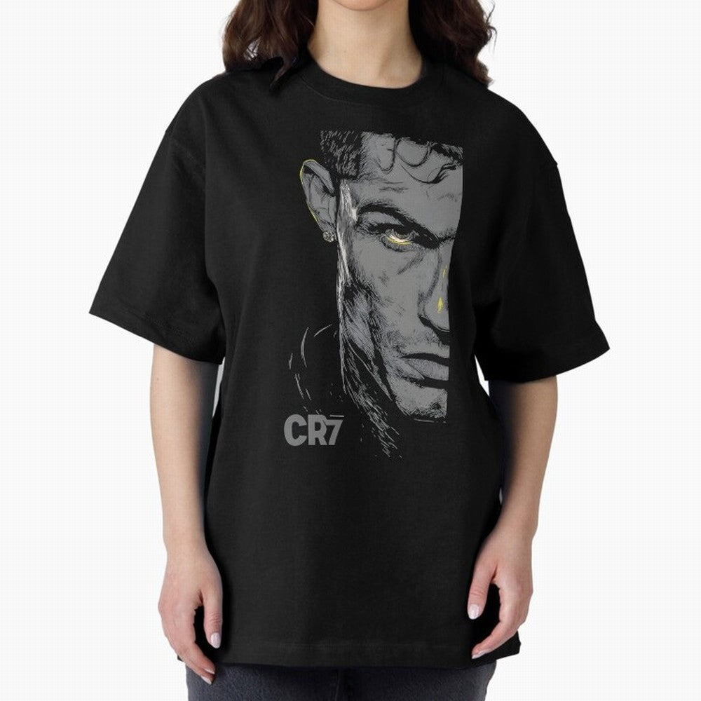 Cristiano Ronaldo Goat 7 Oversized T-Shirt Bring a Vintage Feel to FIFA World Cup 2026 USA Canada Mexico Made for Messi, England Energy, Football History, Final Match Energy, Crowd Noise and Once in a Lifetime Moments; Ideal for Fans Who Follow