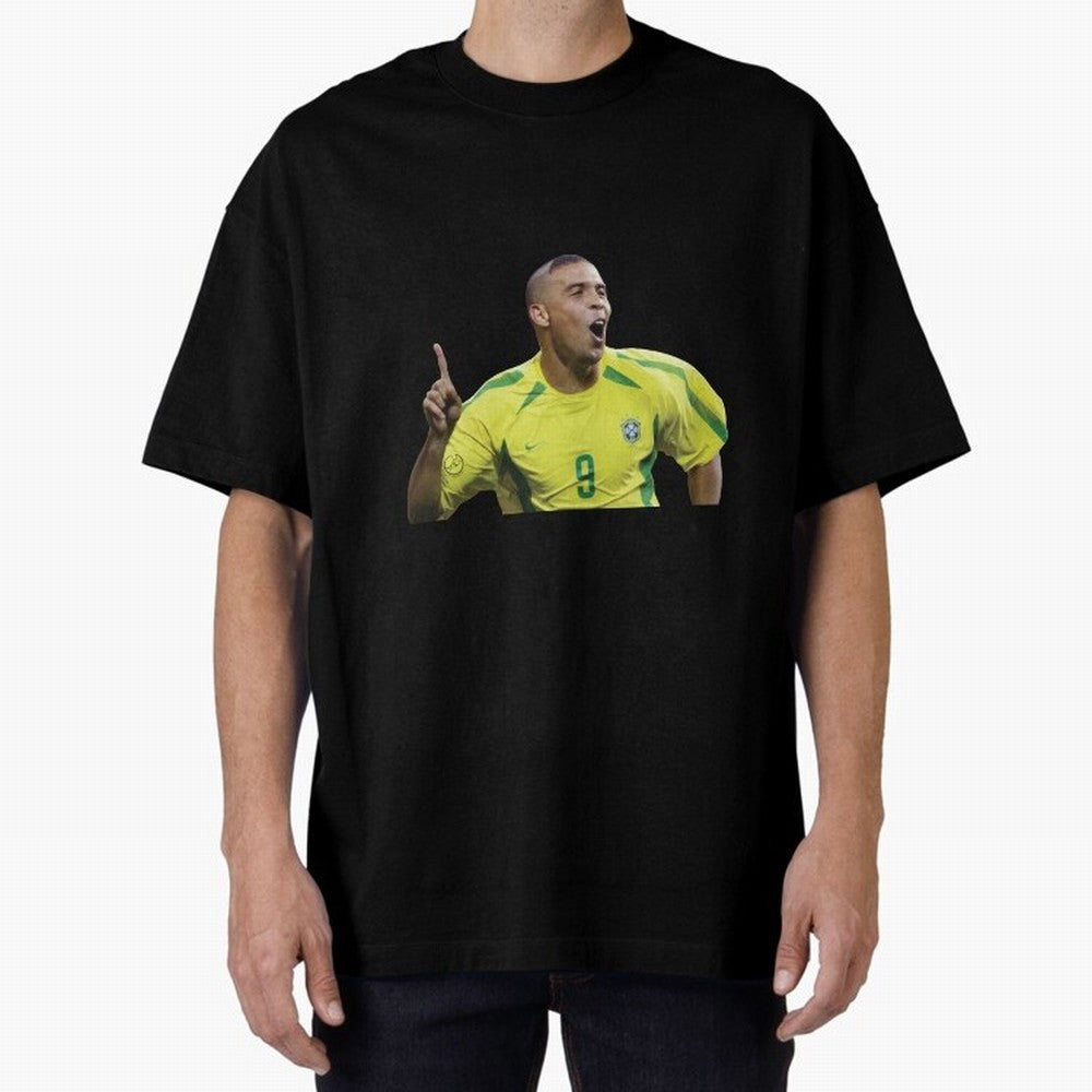 Football Meme Oversized T-Shirt Live the Energy of FIFA World Cup 2026 Spirit, with Argentina and Brazil, Messi, CR7 and Mbappe, Sports Nostalgia, International Competition, Famous Players and Unforgettable Victories; Ideal for Fans Who Follow