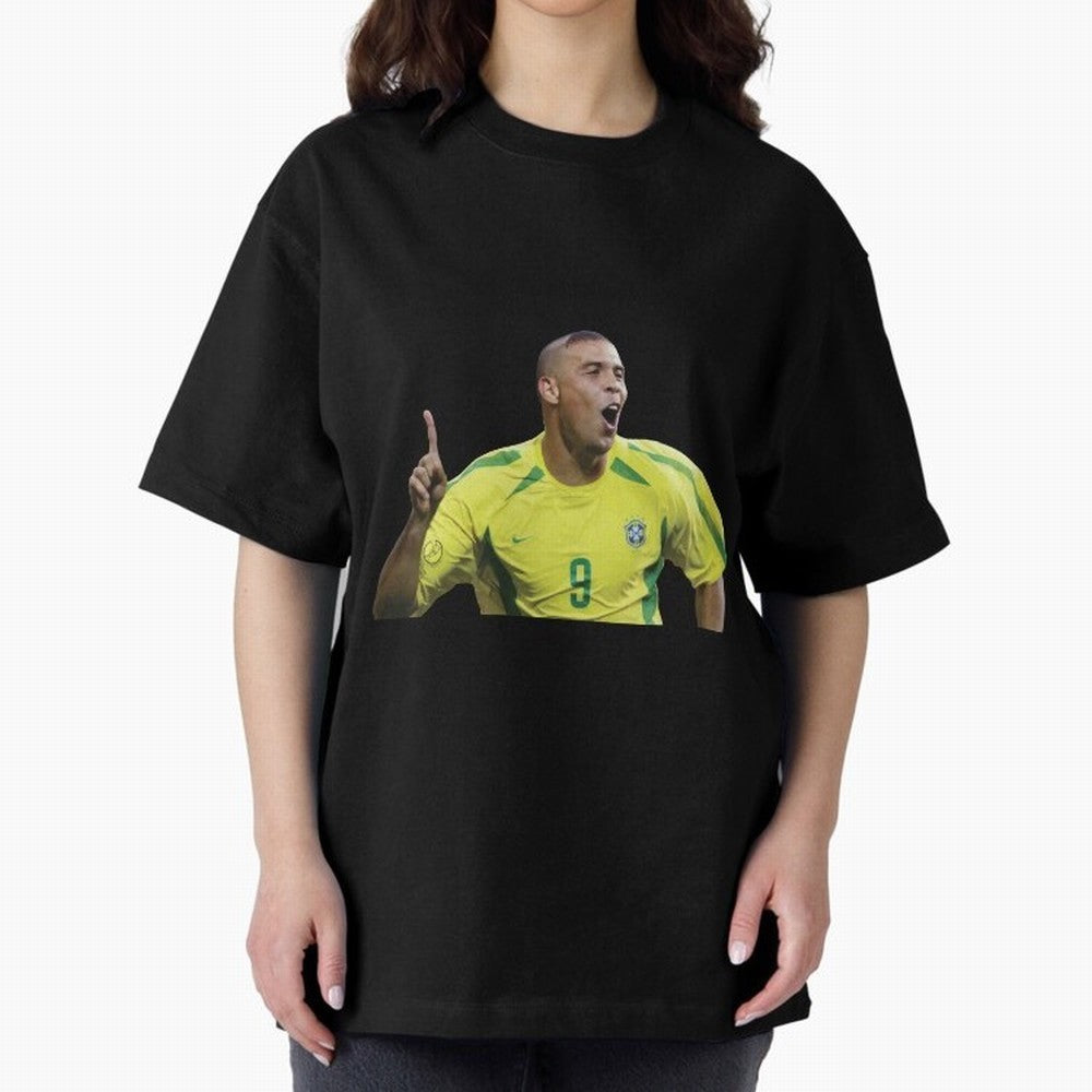 Football Meme Oversized T-Shirt Live the Energy of FIFA World Cup 2026 Spirit, with Argentina and Brazil, Messi, CR7 and Mbappe, Sports Nostalgia, International Competition, Famous Players and Unforgettable Victories; Ideal for Fans Who Follow
