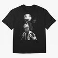 Ronaldinho - black white Oversized T-Shirt Treasure FIFA World Cup 2026 Group Stage Capturing Mbappe and Neymar, Argentina and Brazil Energy, Fan Favorite Moments, National Team Passion, Big Match Drama and Soccer History; Ideal for Fans Who Follow