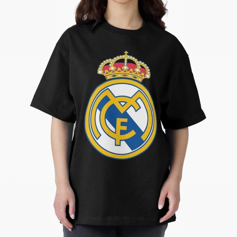 The Madrid CF Logo Oversized T-Shirt Bring Trophy Dreams to the FIFA World Cup 2026 USA Canada Mexico Journey through Haaland and Mbappe Highlights, Portugal, Spain and Germany Pride, Tournament Hype, Historic Matchups, Family Viewing Parties and