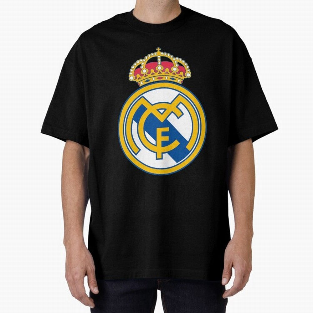 The Madrid CF Logo Oversized T-Shirt Bring Trophy Dreams to the FIFA World Cup 2026 USA Canada Mexico Journey through Haaland and Mbappe Highlights, Portugal, Spain and Germany Pride, Tournament Hype, Historic Matchups, Family Viewing Parties and