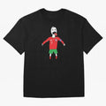 Badly Drawn Ronaldo Oversized T-Shirt Bring Legendary Rivalry Energy to FIFA World Cup 2026 Group Stage for Fans of Cristiano Ronaldo and Portugal, Spain and Germany, Bringing Match Day Excitement, Supporter Culture, Golden Goals and Global