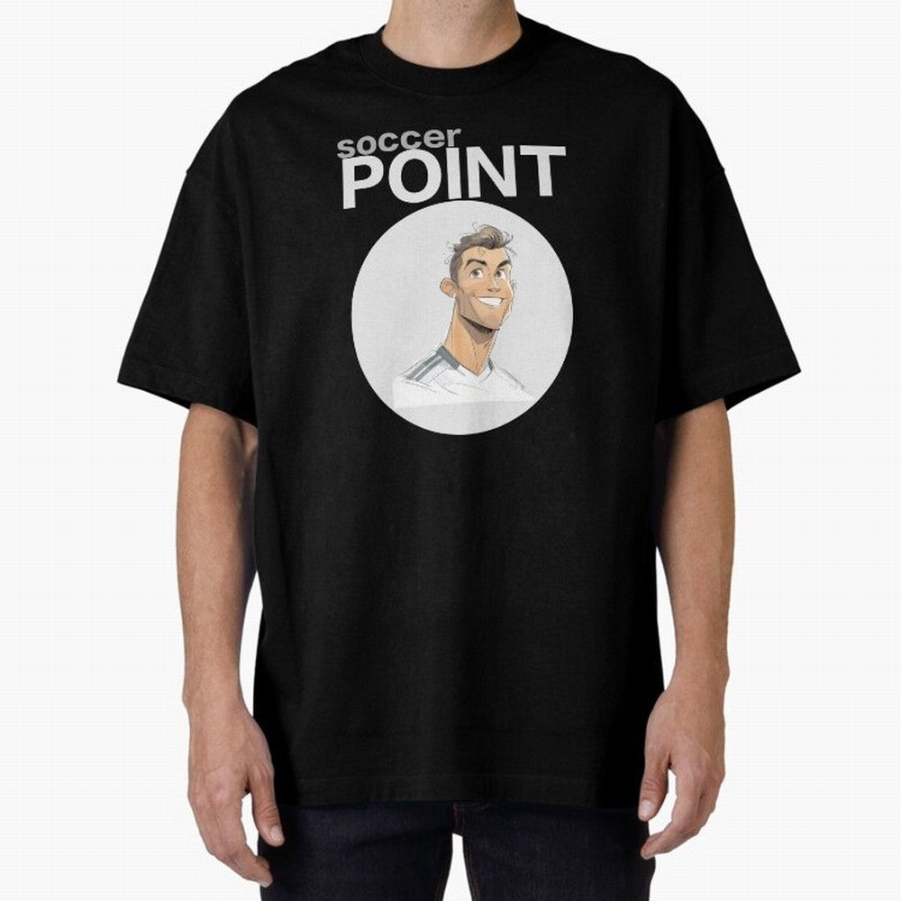 Cristiano Ronaldo POINT Oversized T-Shirt Celebrate the Next Chapter of the FIFA World Cup 2026 Journey through Messi, Neymar and Mbappe Highlights, Argentina and Brazil Pride, Tournament Hype, Historic Matchups, Family Viewing Parties and Global