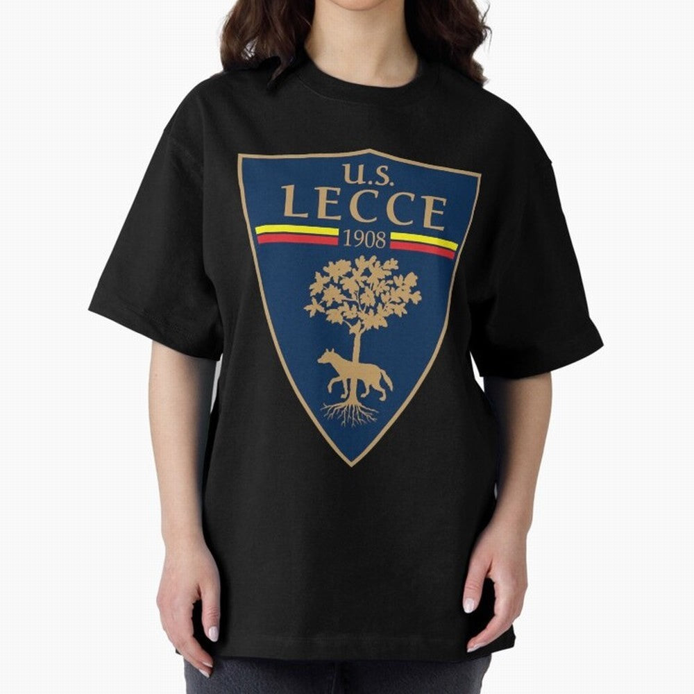 lecce Oversized T-Shirt Follow the Final Road of FIFA World Cup 2026 Group Stage Driven by Messi and Cristiano Ronaldo, England, France and Netherlands Energy, Worldwide Fan Energy, Dramatic Goals, Stadium Lights and Championship Celebrations;