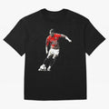 Cristiano Ronaldo Manchester 2008 Oversized T-Shirt Live for the Drama of FIFA World Cup 2026 Group Stage for Fans of Cristiano Ronaldo, Haaland and CR7 and France, Bringing Retro Football Energy, Iconic Rivalries, Trophy Chase Drama and Stadium