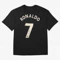 CR7 Uniform with signature Oversized T-Shirt Spotlight Match Day Hype around FIFA World Cup 2026 Group Stage, Cristiano Ronaldo, Haaland and CR7, England and Germany, Football Passion, Legendary Performances, Festival Vibes and Supporter Community;