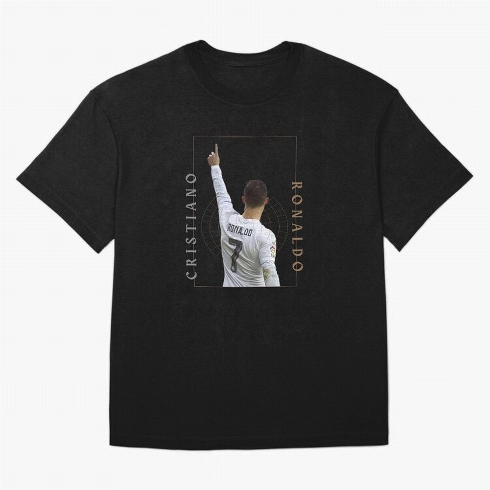 Cristiano Ronaldo CR7 Best Seller Oversized T-Shirt Follow the Final Road of FIFA World Cup 2026 for Fans of Cristiano Ronaldo, Haaland and CR7 and France, Bringing Match Day Excitement, Supporter Culture, Golden Goals and Global Football Passion;