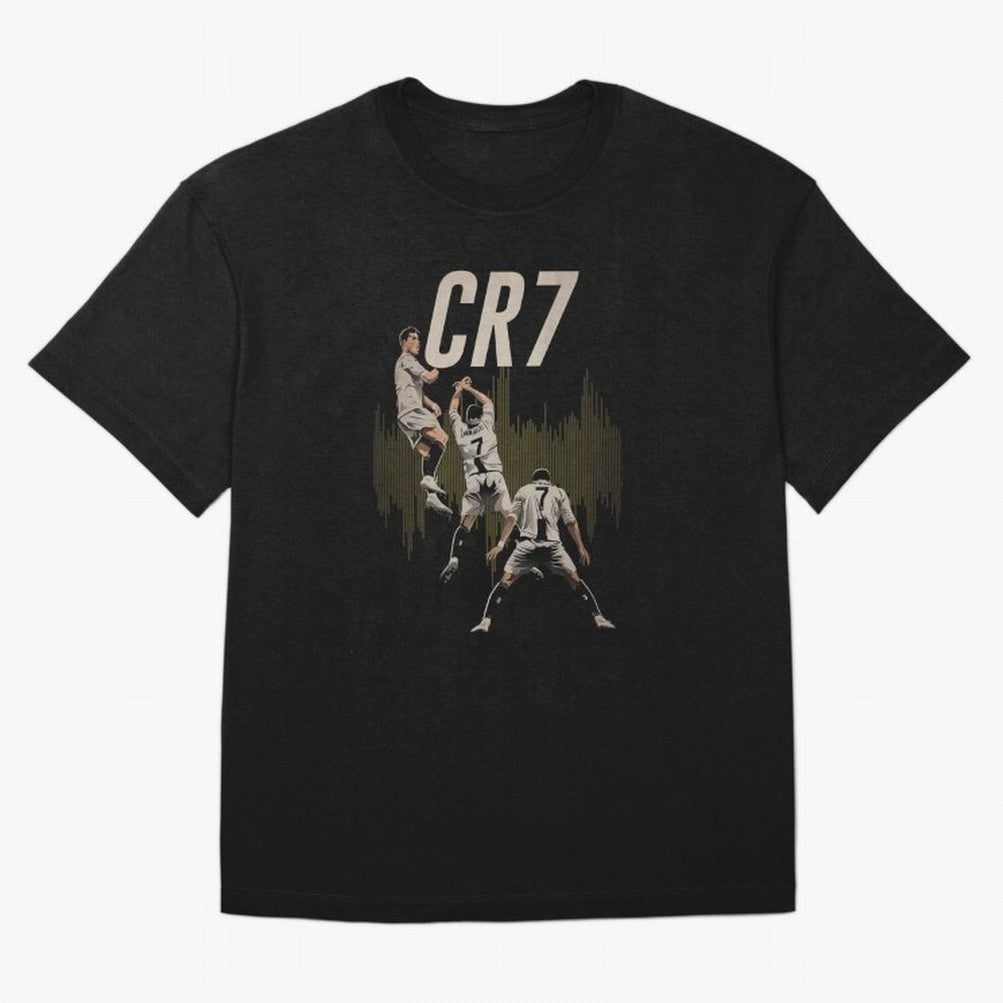 Cristiano Ronaldo Oversized T-Shirt Celebrate Classic Football Spirit in FIFA World Cup 2026 Group Stage Spirit, Made for Argentina and Brazil, Haaland, Football Passion, Legendary Performances, Festival Vibes and Supporter Community; Perfect for