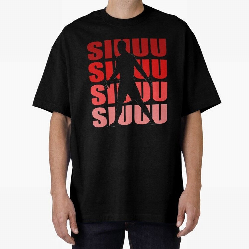 cristiano ronaldo siuuu Oversized T-Shirt Fuel Global Football Passion for FIFA World Cup 2026 USA Canada Mexico, Built around Neymar, Brazil, Portugal and Argentina, Fan Favorite Moments, National Team Passion, Big Match Drama and Soccer History;