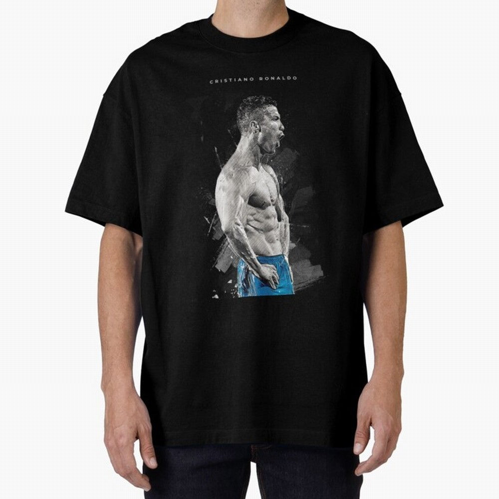 Cristiano Ronaldo Cristiano Ronaldo Oversized T-Shirt Turn Football Passion into Match Day Hype around FIFA World Cup 2026 USA Canada Mexico, Haaland, England and Germany, Match Day Excitement, Supporter Culture, Golden Goals and Global Football