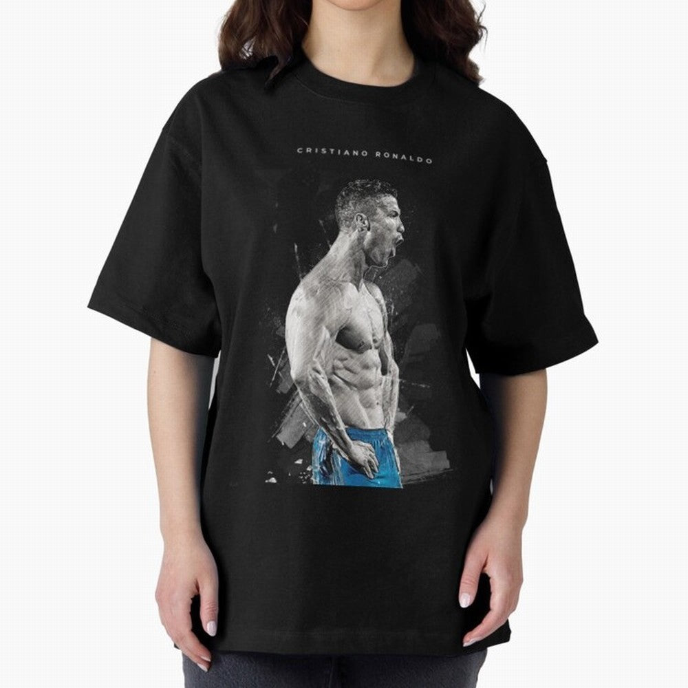 Cristiano Ronaldo Cristiano Ronaldo Oversized T-Shirt Turn Football Passion into Match Day Hype around FIFA World Cup 2026 USA Canada Mexico, Haaland, England and Germany, Match Day Excitement, Supporter Culture, Golden Goals and Global Football