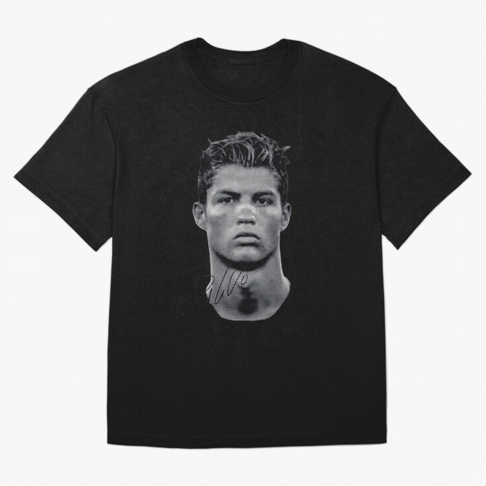Cristiano Ronaldo Vintage Tshirt Oversized T-Shirt Stand Proud for Match Day Hype around FIFA World Cup 2026 Group Stage, Messi and Cristiano Ronaldo, Argentina, France and Brazil, Football Festival Excitement, Trophy Ambitions, Country Rivalries