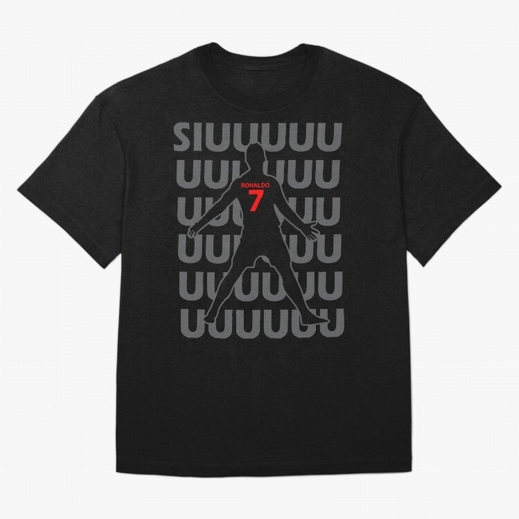Siuuuuuu Cristiano Ronaldo Kids T-Shirt Oversized T-Shirt Experience FIFA World Cup 2026 with Neymar, Portugal, Spain and Germany Energy, Game Day Rituals, Football Legends, Country Pride and the Road to the Final; Ideal for Football Dads, Football