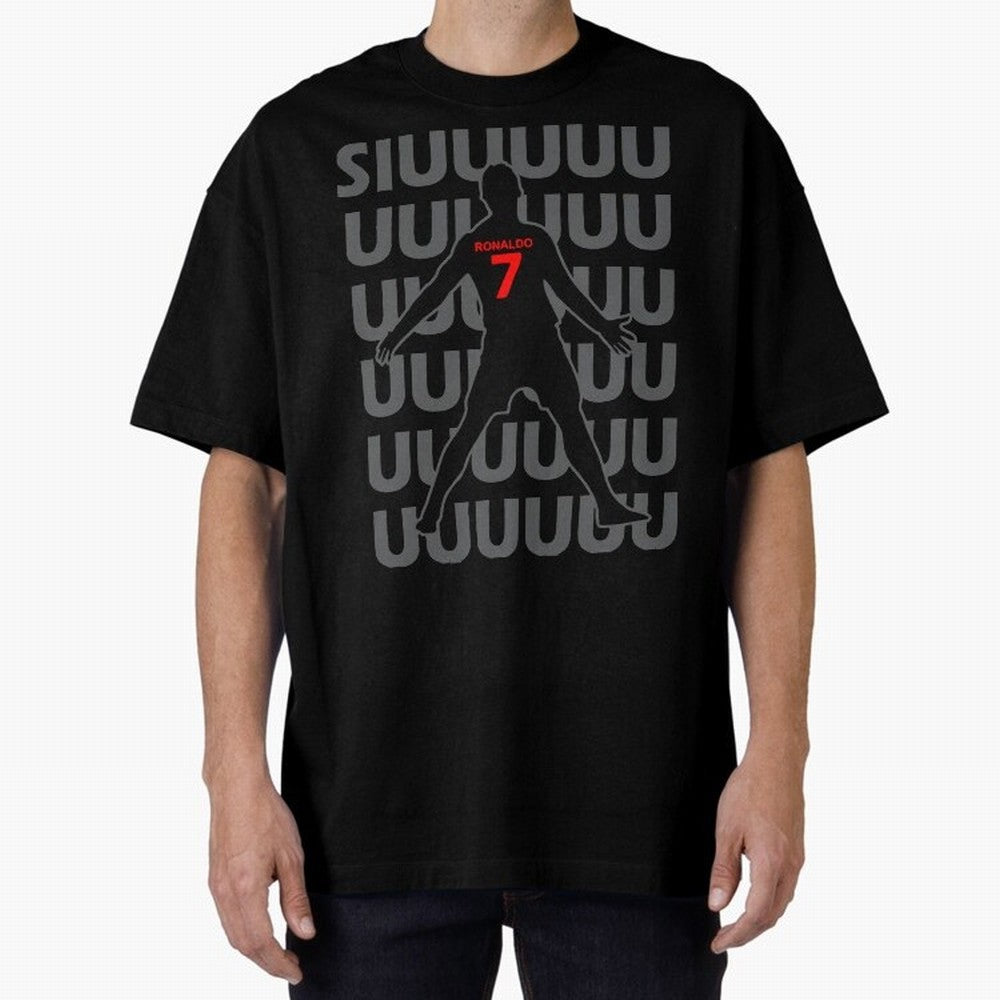 Siuuuuuu Cristiano Ronaldo Kids T-Shirt Oversized T-Shirt Experience FIFA World Cup 2026 with Neymar, Portugal, Spain and Germany Energy, Game Day Rituals, Football Legends, Country Pride and the Road to the Final; Ideal for Football Dads, Football