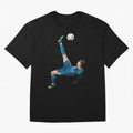 CRISTIANO RONALDO BICYCLE KICK Classic Oversized T-Shirt Support the Legends of FIFA World Cup 2026 Group Stage Capturing Messi, CR7 and Mbappe, Argentina Energy, Champion Mindset, Group Stage Buzz, Knockout Tension and Passionate Fan Culture; Made