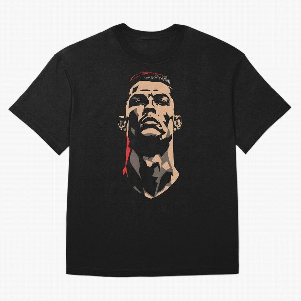 Cristiano Ronaldo CR7 Oversized T-Shirt Capture Stadium Memories from FIFA World Cup 2026 Group Stage with Haaland and Mbappe, Brazil Energy, Match Day Excitement, Supporter Culture, Golden Goals and Global Football Passion; Ideal for Football