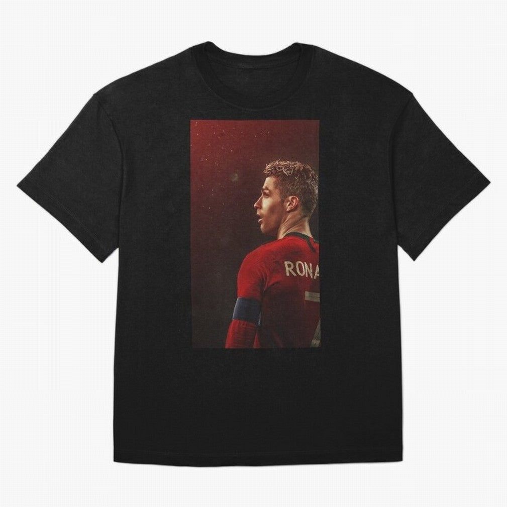 Art Ronaldo Wallpaper Oversized T-Shirt Bring Match Day Fire to the FIFA World Cup 2026 USA Canada Mexico Journey through Cristiano Ronaldo Highlights, Germany Pride, Classic Soccer Heritage, Championship Pressure, Fan Loyalty and International