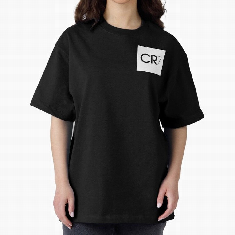 CR7 Logo Oversized T-Shirt Stand Proud for FIFA World Cup 2026 USA Canada Mexico for Fans of Haaland and Mbappe and Portugal, Bringing Football History, Final Match Energy, Crowd Noise and Once in a Lifetime Moments; Created for Match Day Parties,