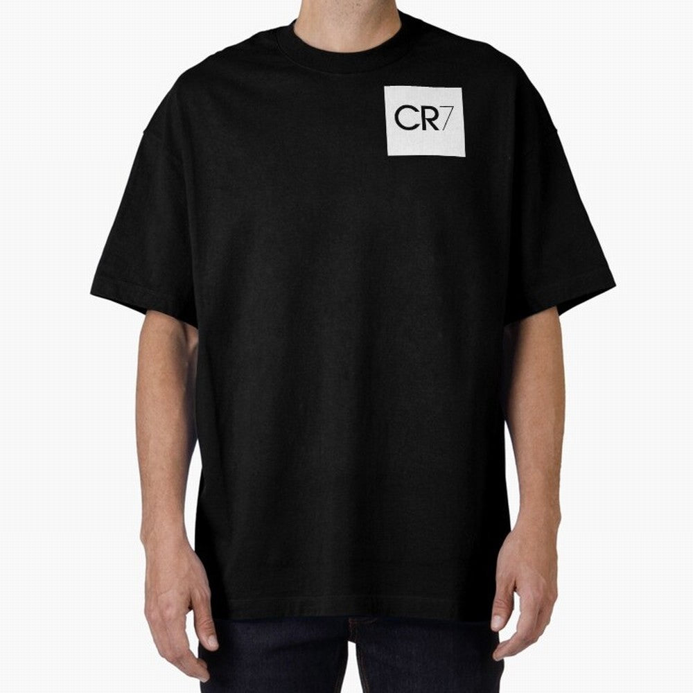 CR7 Logo Oversized T-Shirt Stand Proud for FIFA World Cup 2026 USA Canada Mexico for Fans of Haaland and Mbappe and Portugal, Bringing Football History, Final Match Energy, Crowd Noise and Once in a Lifetime Moments; Created for Match Day Parties,