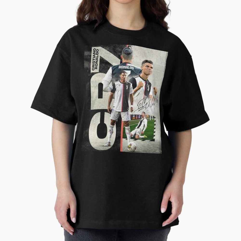 Cristiano Ronaldo Goals in Juventus special design ,Ronaldo Gift Idea, Ronaldo Footballer , Football Oversized T-Shirt Treasure FIFA World Cup 2026 Group Stage Spirit, Made for Argentina, France and Brazil, Mbappe, Champion Mindset, Group Stage