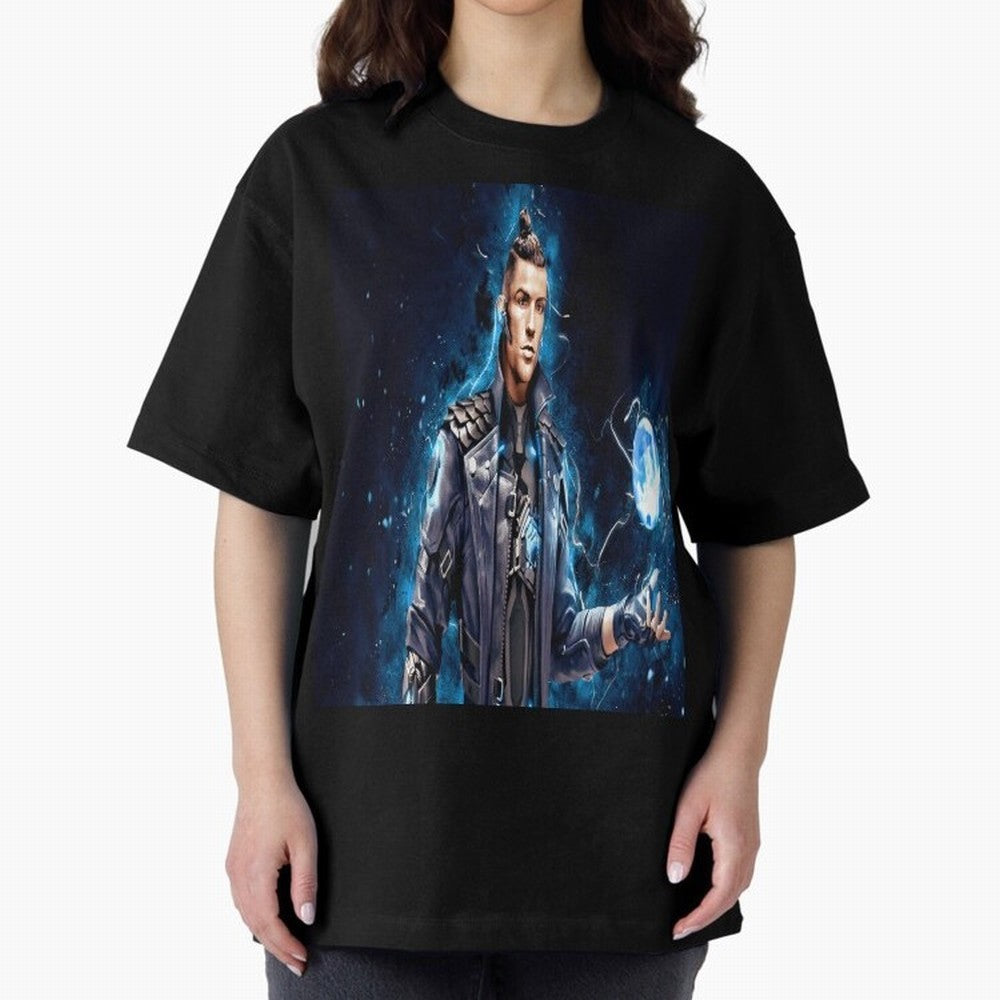cristiano ronaldo Oversized T-Shirt Join Supporters Worldwide for FIFA World Cup 2026 Group Stage Spirit, Centered on Spain, Messi, CR7 and Mbappe, Football History, Final Match Energy, Crowd Noise and Once in a Lifetime Moments; Created for Match