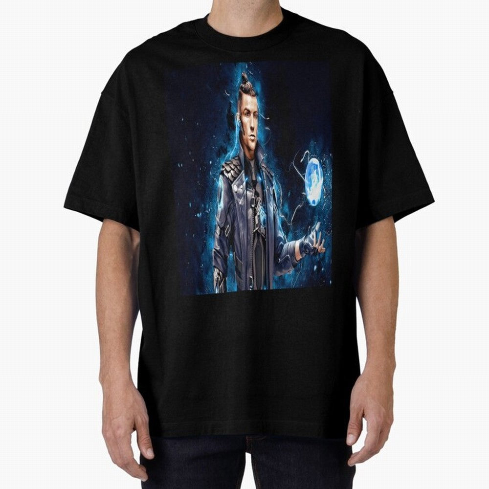 cristiano ronaldo Oversized T-Shirt Join Supporters Worldwide for FIFA World Cup 2026 Group Stage Spirit, Centered on Spain, Messi, CR7 and Mbappe, Football History, Final Match Energy, Crowd Noise and Once in a Lifetime Moments; Created for Match