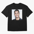 Cristiano Ronaldo Poster Oversized T-Shirt Back Your Heroes with Match Day Hype around FIFA World Cup 2026, Messi and Cristiano Ronaldo, England, France and Netherlands, Stadium Chants, National Pride, Trophy Dreams and Unforgettable Football