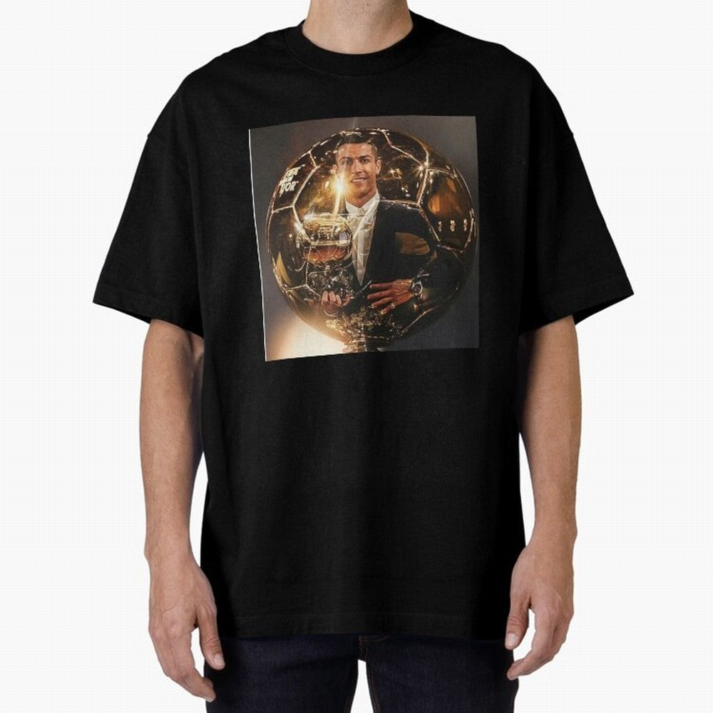 Cristiano Ronaldo Art Throw Pillow Oversized T-Shirt Unlock FIFA World Cup 2026 Filled with Messi, CR7 and Mbappe, Argentina and Brazil Energy, Soccer Culture, Superstar Moments, National Team Dreams and Competitive Fire; Ideal for Fans Who Follow