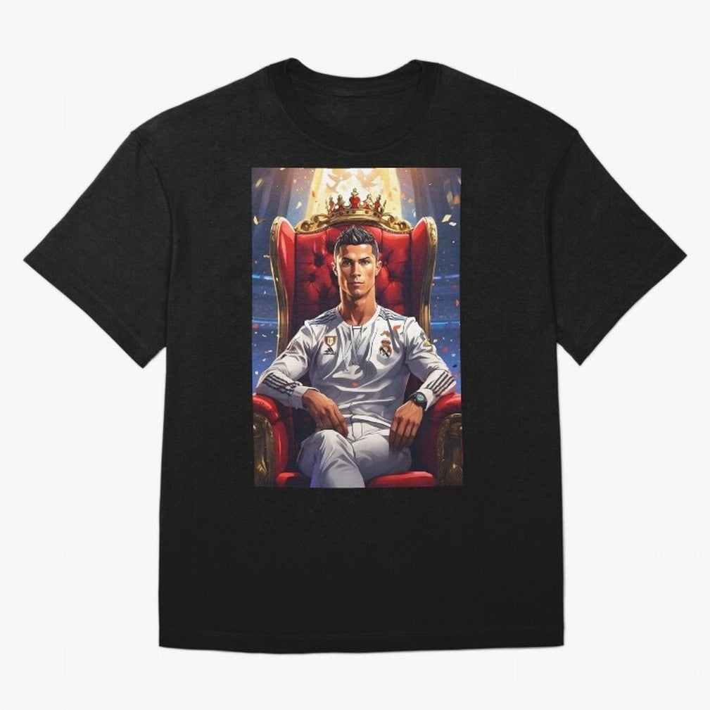 King Cristiano Ronaldo Oversized T-Shirt Celebrate Fan Favorites in FIFA World Cup 2026 USA Canada Mexico Spirit, Featuring England, France and Netherlands, Mbappe and Neymar, Game Day Rituals, Football Legends, Country Pride and the Road to the