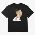 C Ronaldo - Iconic Oversized T-Shirt Feel the Roar of the FIFA World Cup 2026 USA Canada Mexico Journey through Haaland Highlights, England Pride, Goal Celebration Energy, Supporter Heritage, Football Icons and Worldwide Tournament Joy; Built for