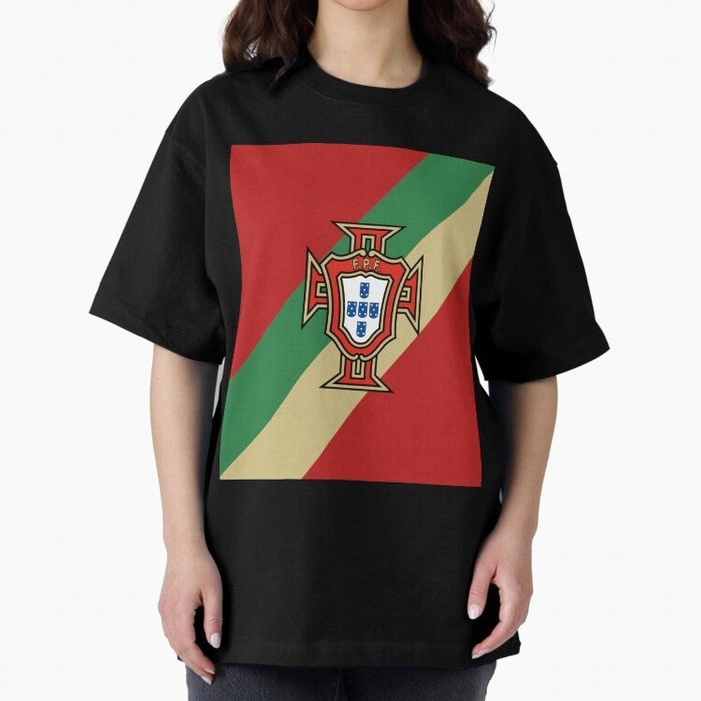 Portugal | 2026 World Cup Fan Apparel Oversized T-Shirt Wear the Spirit of FIFA World Cup 2026 Filled with Messi and Cristiano Ronaldo, England, France and Netherlands Energy, Stadium Chants, National Pride, Trophy Dreams and Unforgettable Football