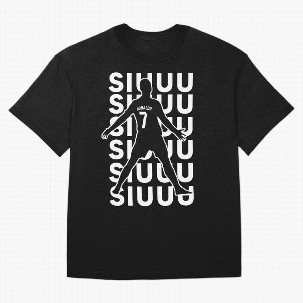 siuuu ronaldo Cristiano CR7 memes MUFC Oversized T-Shirt Feel the Trophy Chase of Match Day Hype around FIFA World Cup 2026 Group Stage, Messi, Neymar and Mbappe, Spain, Championship Spirit, Famous Goals, Roaring Crowds and International Football