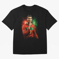 Cristiano Ronaldo Football Legend Oversized T-Shirt Fuel Your Fan Pride for the FIFA World Cup 2026 Journey through Messi and Cristiano Ronaldo Highlights, Argentina and Brazil Pride, Vintage Soccer Flavor, Modern Football Stars, National Flags and