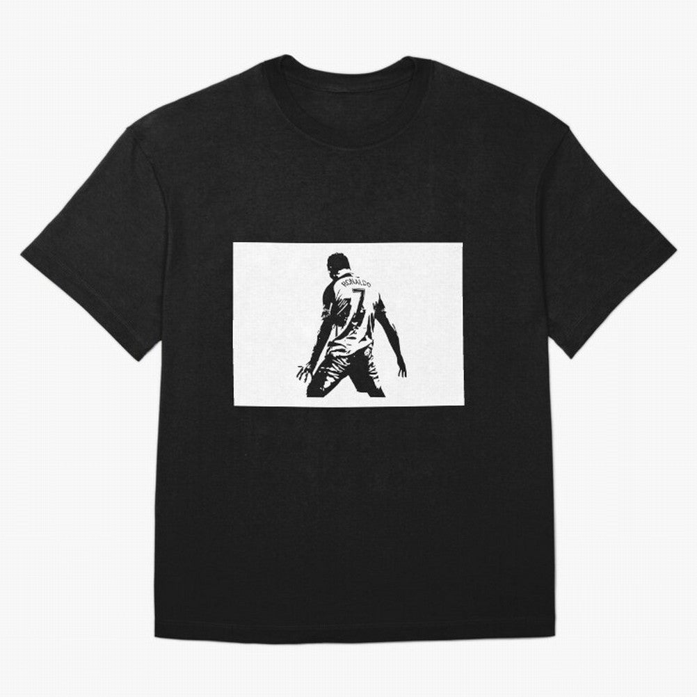 Cristiano Ronaldo Oversized T-Shirt Represent Fans Who Live for Match Day Hype around FIFA World Cup 2026 Group Stage, Mbappe, Portugal, Football Passion, Legendary Performances, Festival Vibes and Supporter Community; Great for Watch Parties,