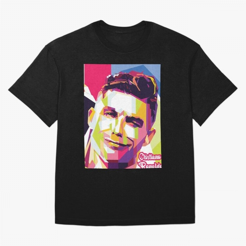 Cristiano Ronaldo Cristiano Ronaldo Oversized T-Shirt Stand with FIFA World Cup 2026 USA Canada Mexico for Fans of Mbappe and Neymar and France, Bringing Fan Favorite Moments, National Team Passion, Big Match Drama and Soccer History; Perfect for