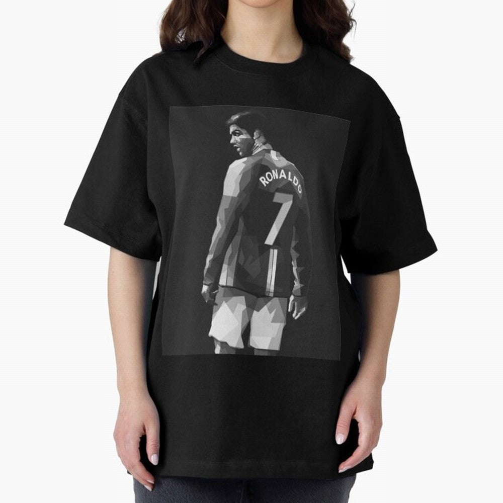Cristiano Ronaldo Cristiano Ronaldo Oversized T-Shirt Bring Champion Energy into the FIFA World Cup 2026 Journey through Messi Highlights, England and Germany Pride, Retro Football Energy, Iconic Rivalries, Trophy Chase Drama and Stadium