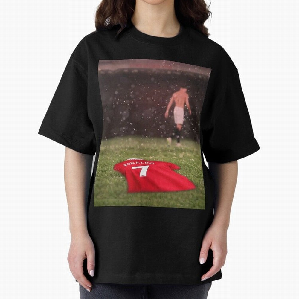 Cristiano Ronaldo Oversized T-Shirt Unlock FIFA World Cup 2026 USA Canada Mexico for Fans of Messi, Neymar and Mbappe and Germany, Bringing Champion Mindset, Group Stage Buzz, Knockout Tension and Passionate Fan Culture; Great for Supporters Who