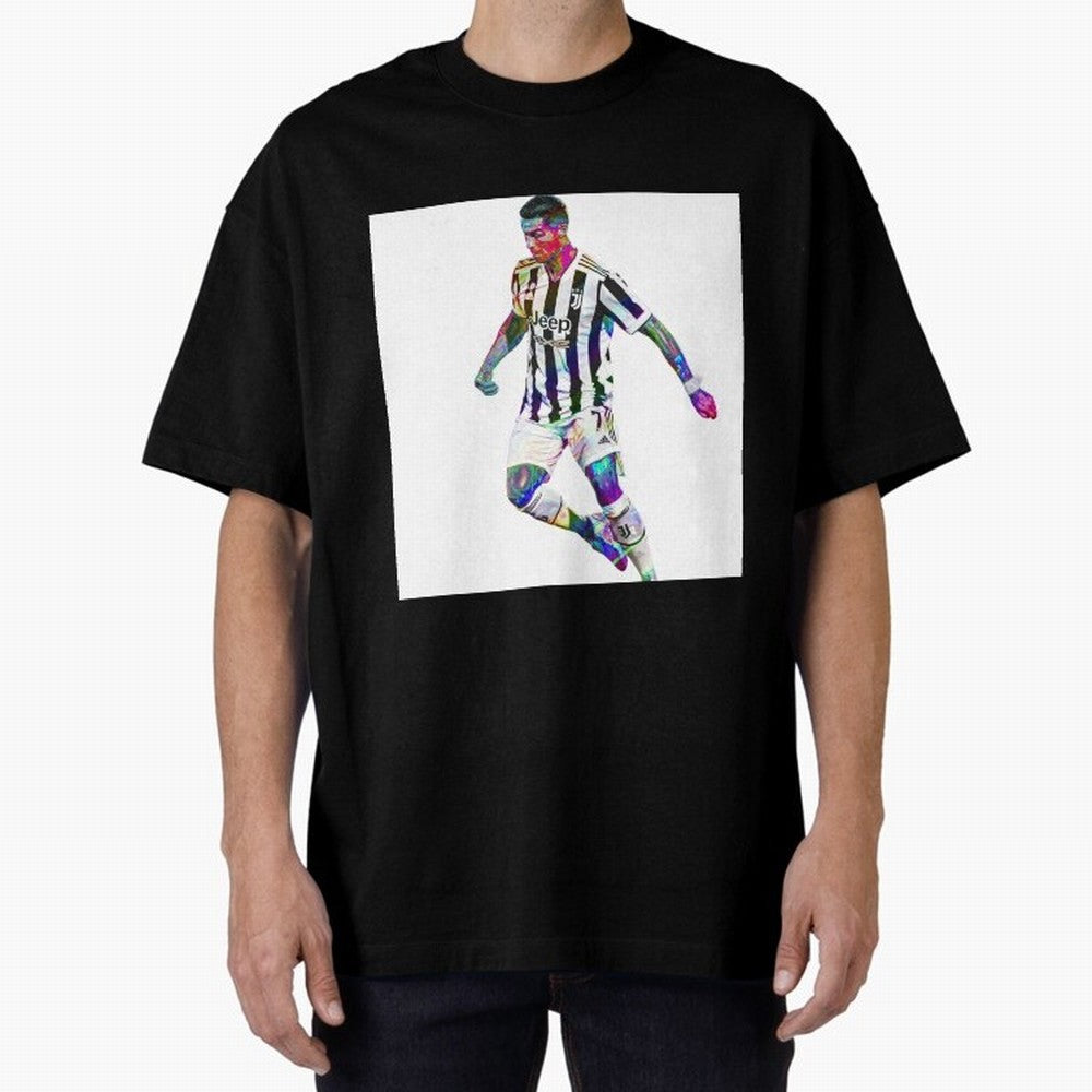 Cristiano Ronaldo art design. Cristiano Ronaldo sketch art Oversized T-Shirt Feel the Heartbeat of Match Day Hype around FIFA World Cup 2026, Haaland, Germany, Game Day Rituals, Football Legends, Country Pride and the Road to the Final; Great for