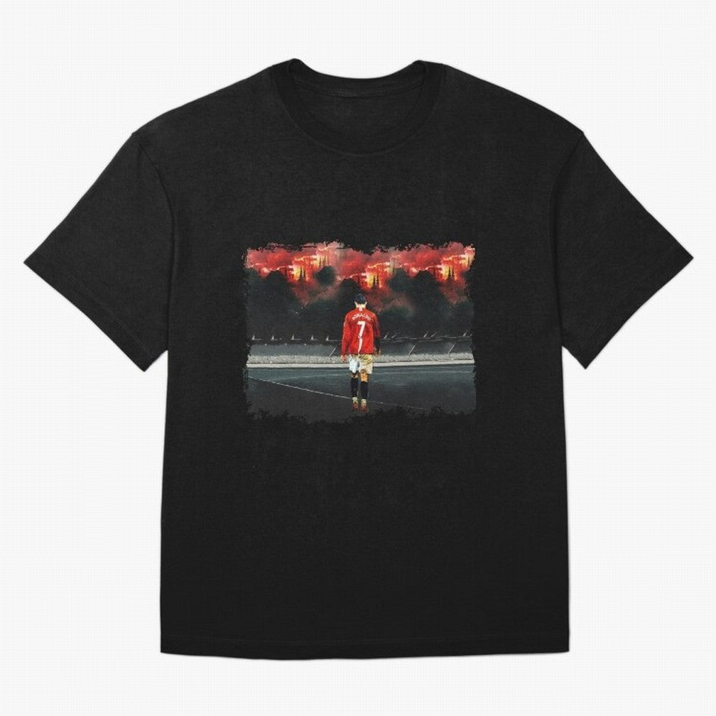 Cristiano Ronaldo 8K Oversized T-Shirt Join Supporters Worldwide for FIFA World Cup 2026 Group Stage for Fans of CR7 and Messi and Netherlands, Bringing Football History, Final Match Energy, Crowd Noise and Once in a Lifetime Moments; Perfect for
