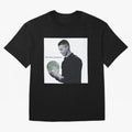 Cristiano Ronaldo art illustration. Cristiano Ronaldo sketch art Oversized T-Shirt Feel Global Football Passion for FIFA World Cup 2026 Group Stage, Featuring Haaland and Mbappe, Netherlands, Worldwide Fan Energy, Dramatic Goals, Stadium Lights and