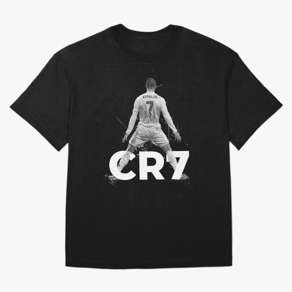 Cristiano Ronaldo Oversized T-Shirt Stand with Match Day Hype around FIFA World Cup 2026 Group Stage, CR7 and Messi, Argentina and Brazil, Global Supporter Spirit, Legendary Goals, National Colors and Tournament Celebration; Made for Die Hard