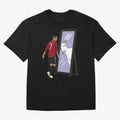 Cristiano Ronaldo Mirror GOAT Oversized T-Shirt Represent the FIFA World Cup 2026 Group Stage Journey through Mbappe Highlights, Spain Pride, Retro Football Energy, Iconic Rivalries, Trophy Chase Drama and Stadium Atmosphere; Ideal for Football
