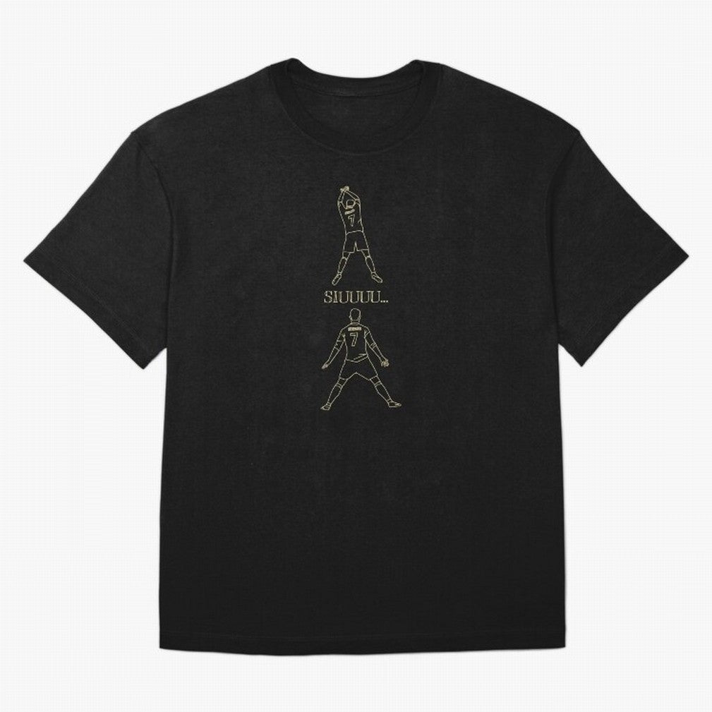 Cristiano Ronaldo siuuu Oversized T-Shirt Refresh FIFA World Cup 2026 USA Canada Mexico for Fans of Cristiano Ronaldo and Portugal, Bringing Worldwide Fan Energy, Dramatic Goals, Stadium Lights and Championship Celebrations; Great for Watch