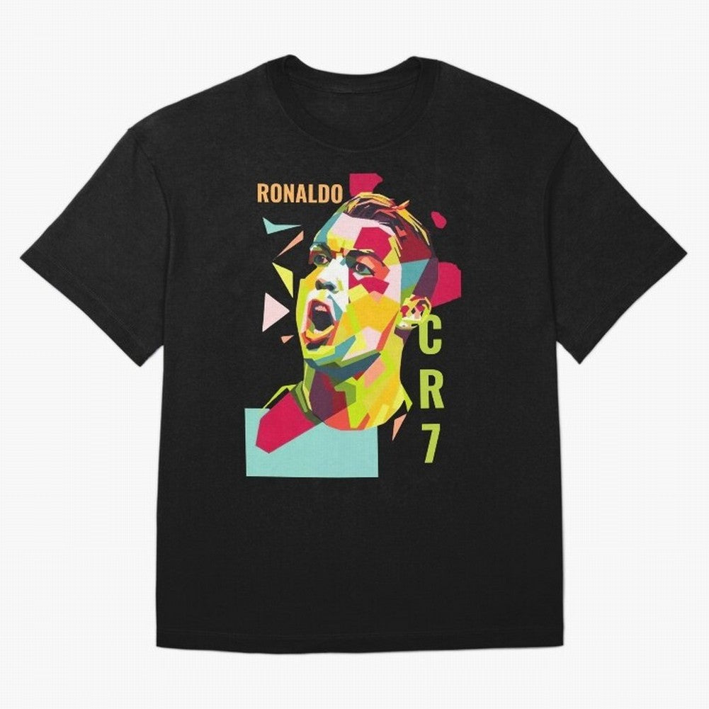 RONALDO CR7 Design Oversized T-Shirt Bring a Vintage Feel to Global Football Passion for FIFA World Cup 2026 USA Canada Mexico, Made for Messi, Neymar and Mbappe, Brazil, Portugal and Argentina, Worldwide Fan Energy, Dramatic Goals, Stadium Lights
