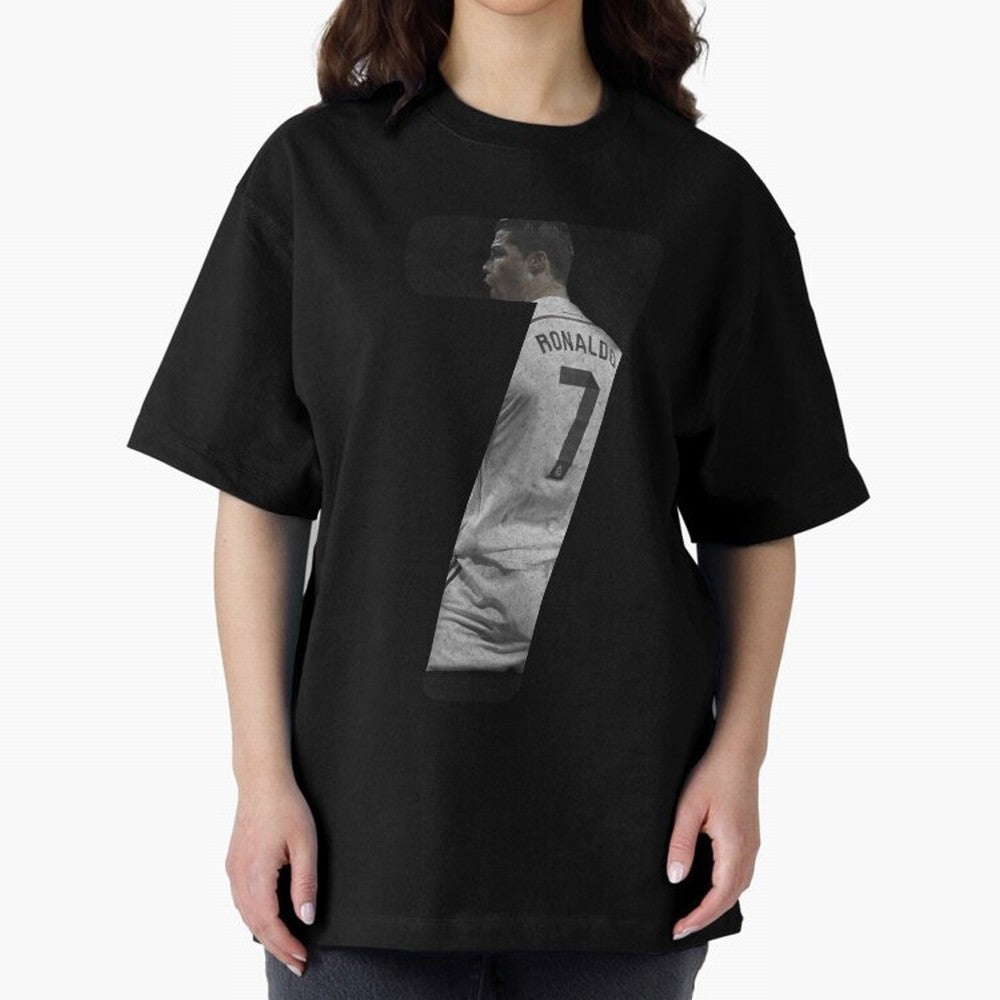 Cristiano Ronaldo shirt number manipulation Oversized T-Shirt Bring Stadium Energy to Global Football Passion for FIFA World Cup 2026 USA Canada Mexico, Connected to Messi, CR7 and Mbappe, Spain, Football Festival Excitement, Trophy Ambitions,