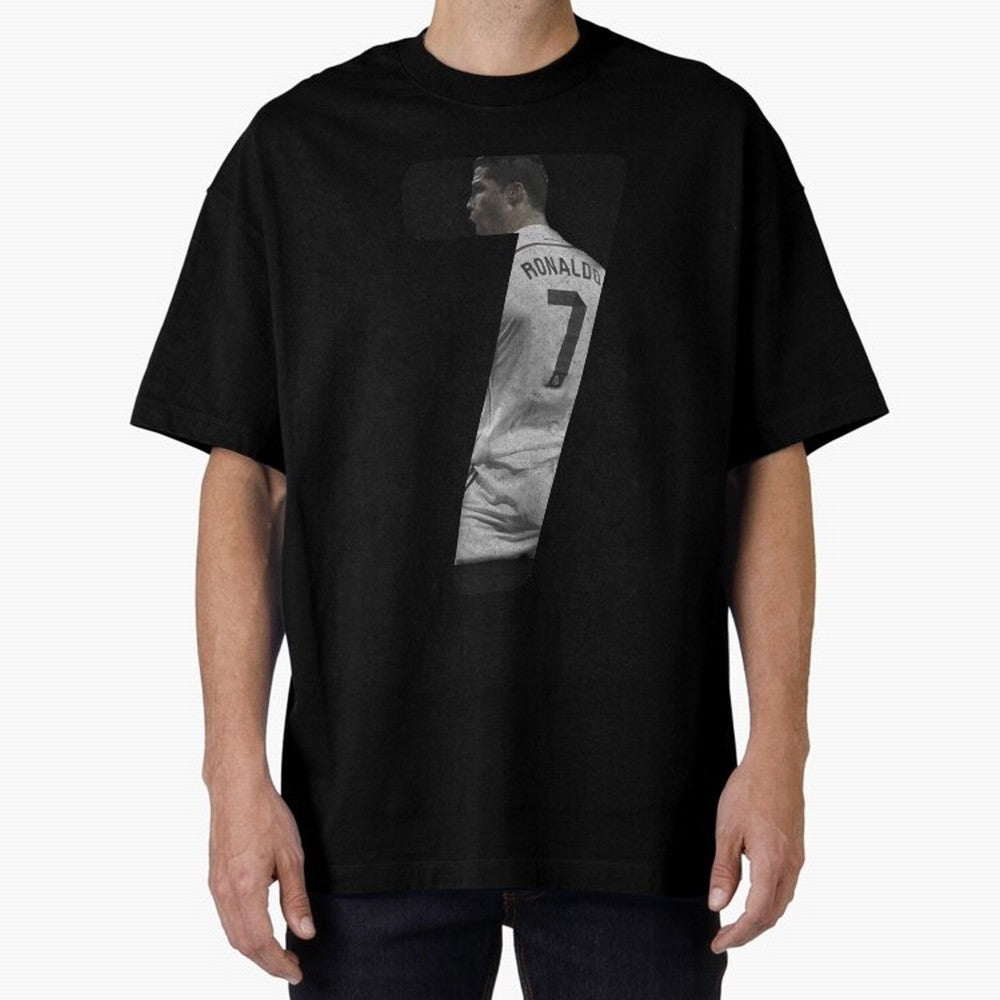Cristiano Ronaldo shirt number manipulation Oversized T-Shirt Bring Stadium Energy to Global Football Passion for FIFA World Cup 2026 USA Canada Mexico, Connected to Messi, CR7 and Mbappe, Spain, Football Festival Excitement, Trophy Ambitions,