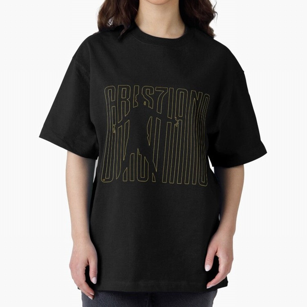 Maglia Cristiano Ronaldo Oversized T-Shirt Fuel the Hype around Match Day Hype around FIFA World Cup 2026, Cristiano Ronaldo, England and Germany, Football Festival Excitement, Trophy Ambitions, Country Rivalries and Star Player Buzz; Created for
